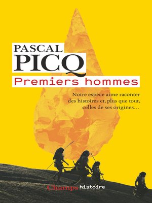 cover image of Premiers hommes